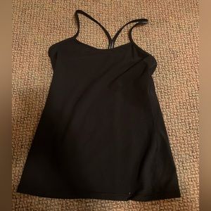 Lululemon Tank. Size 8. Black.